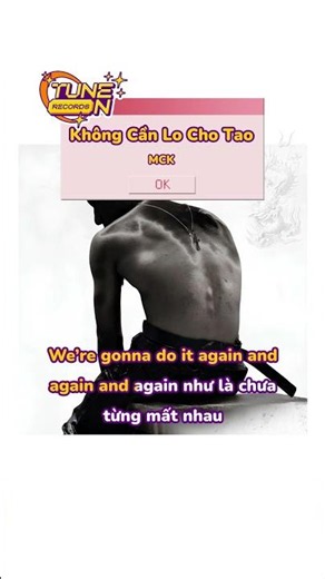 KARAOKE 💜Không Cần Lo Cho Tao - MCK 🎙 Part 1 🧡 Tune On Karaoke #kclct #mck #music #xh #hvl #lyrics