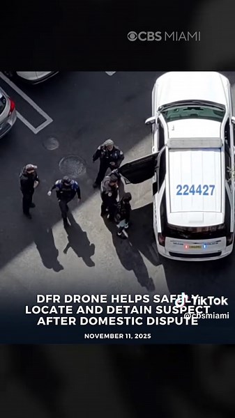 Miami police officers responded to a domestic-related incident on Nov. 11. The suspect began to flee and even attempted to change his clothing in order to avoid detection. However, the Miami Police Department deployed its Drone First Responder (DFR 11), which arrived above the scene before the officers did. The drone was able to maintain eyes on the suspect and provide real-time updates to the responding officers, even as he changed clothes. The department attributes the technology for the “safe