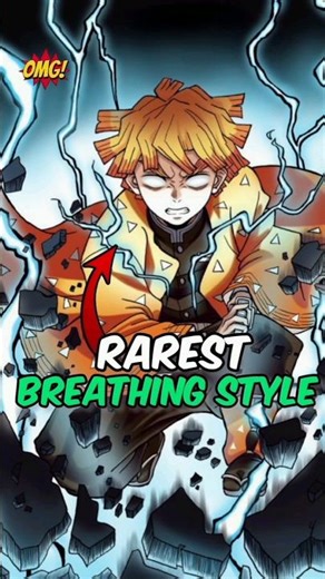 Top 4 Rarest Breathing Styles in Demon Slayer| No.1 Will Shock You! #anime #shorts #demonslayer