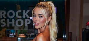 Olivia Dunne Does The Perfect Splits On The Runway In A Cut-Out Swimsuit