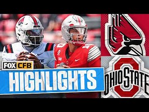 Ball State Cardinals vs No. 1 Ohio State Buckeyes Highlights 🏈 FOX College Football