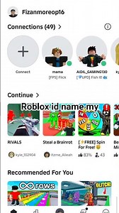 my roblox id name like and subscribe