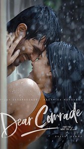 Rashmika Mandanna on Instagram: "Thankyou for everyone who’s loved and are loving Dear Comrade.. SO very grateful.. ❤ From the day it all started with the narration, to the cricket trainings at odd hours- for months and months to all the bruises and pains, to all the shoot day filled with laughter satisfaction tears sweat and blood to the wrapping of the film and feeling a sense of void and sadness to the promotions and the music festivals and making you all dance and sing along with us and the