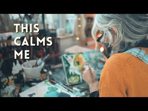 How I Use Art Journaling to Calm My Nervous System