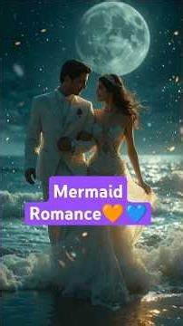 Mermaid Love 🌊 | Ocean Romance 💕 #mermaid #ai #animation #shorts #aiartwork
