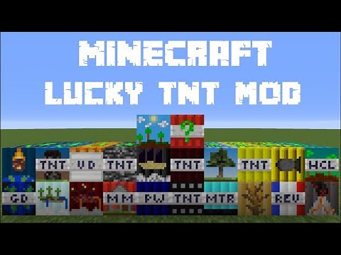 Minecraft Java Edition 1.19.2 - Lucky TNT Mod