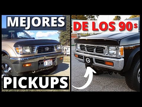 Mejores camionetas pickup´s de los 90: trabajo, construcción