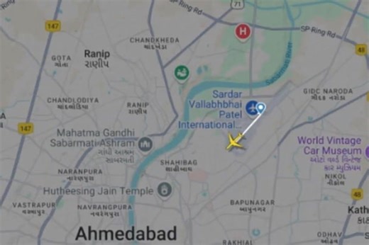 Watch: Flight tracker shows moment Air India plane loses contact after take-off