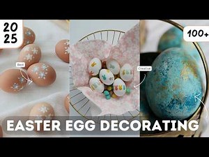 100+ Easter Egg Decorating Ideas 2025 🎨 | DIY Easter Egg Designs, Painting & Crafts!
