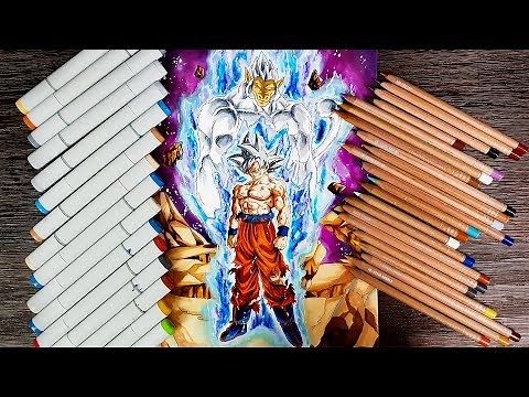 Drawing Goku MUI Great Ape Oozaru