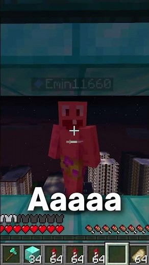 TOPRAK EMİNİN KUSACAĞINI NERDEN BİLİYORDU?!?!?! #minecraft #shorts