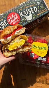 Sweet. Savory. Made with love. The perfect Mother’s Day breakfast starts with @driscollsberry Strawberries and @vitalfarms Pasture-Raised Eggs. 🥐✨🍓🍳 | Driscoll's