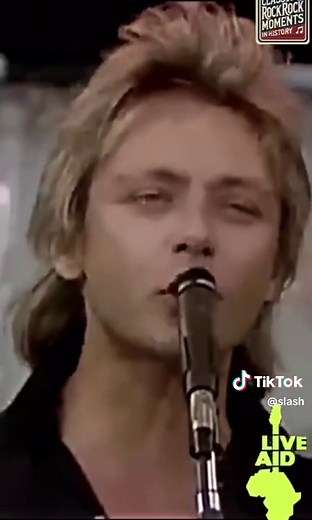 The Cars Perform 'Just What I Needed' at Live Aid 1985