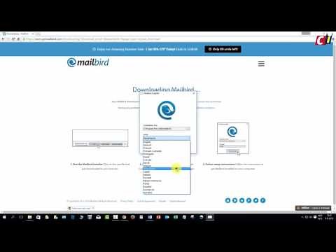 Emailen met Mailbird (1): Downloaden en email instellen