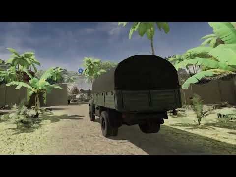 Pavlov VR gameplay, 4 maps - rice fields, Brightstone high noon, Nevada 1989, desert war Iraq 2003