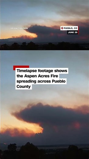 Video shows Aspen Acres fire growing