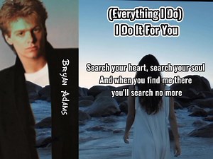 482K views · 18K reactions | Bryan Adams - everything i do i do it for you lyrics | Denis Bolos | Facebook