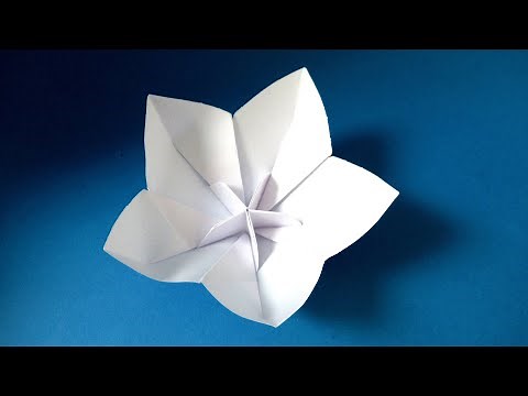 How to Make a Paper Cherry Blossom - Origami Cherry Blossom