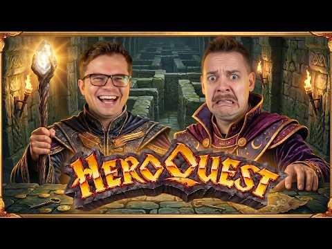 DAS LABYRINTH 🪙 HeroQuest 1989 🎲 Brettspiel