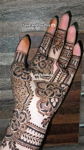 Step by Step Mehndi Design 🌿 | Learn & Join My Classes #henna