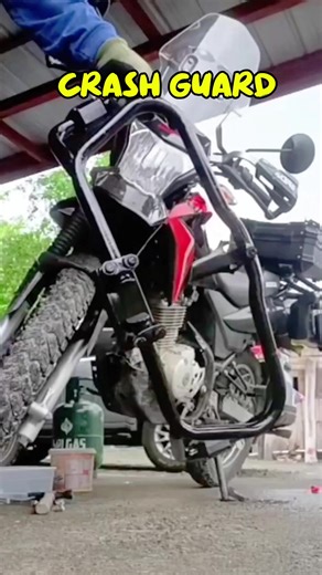 Homemade Crash Guard for Mini Driving Light