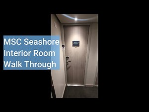 MSC Seashore Interior Stateroom Walkthrough | No Talking, Just Room Tour 🎶🚢