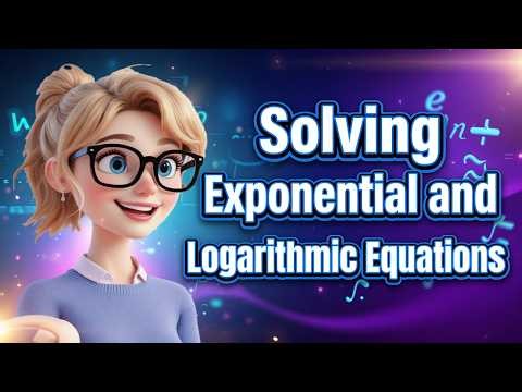 Solving Exponential and Logarithmic Equations (CAT 6.6)