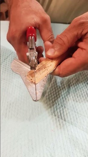 How Miter Shears - 45 To 135 Degree Multi Angle Trim Cutter works #bababuilder #shorts