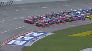 Green flag is out for Truck Series Playoff race at Talladega