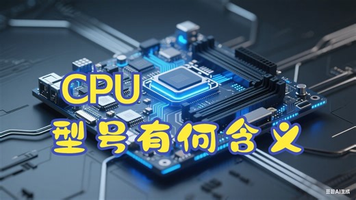 处理器型号有什么含义