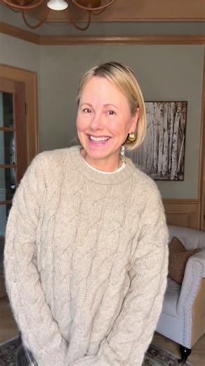 Winter, cozy vibes to celebrate a birthday #style #ootd #styleover50