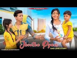 Jhootha | Sad School Love Story | Jitna 💘Rona 😭Tha | Altamash Faridi | New Hindi Sad Song 2023 GM T