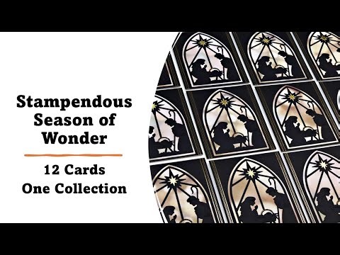 Stampendous | Season of Wonder | 12 Cards 1 Collection