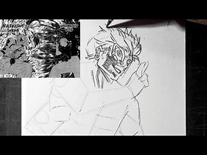 Full Body || How to Draw Sukuna Using Domain Step by step - Jujutsu Kaisen