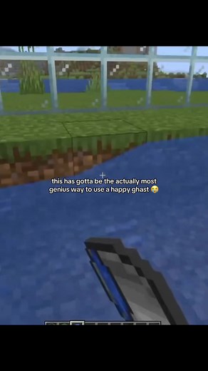 Genius Way to Use a Happy Ghast in Minecraft