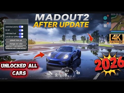 MadOut2 After New Update | unlocked all cars | cars realistic Sound & Graphics Test!” ✅