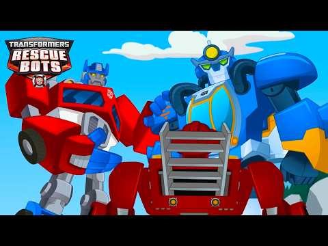 Transformers: Rescue Bots 🚨Optimus Prime & High Tide | Kids Cartoon Mini Movie | Transformers Junior