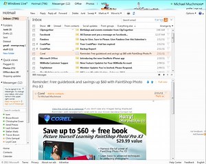 Windows Live Hotmail 2011