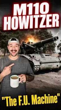 Brief history of the M110 Howitzer! Enjoy! # #warthunder #history #military #army #marines #ytshorts