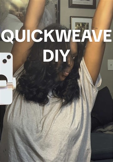 DIY Quick Weave Tutorial for Birthday Hair Transformation