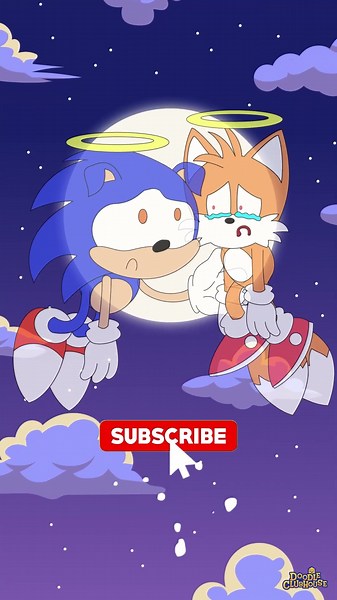 Sonic in Heaven, Sonic horror story 103 #animation #sonicandfriends #eggman #tails