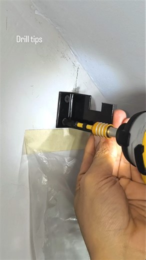 plywoodworking on Instagram: "Simple tips on how to collect dust using a bag and paper tape when drilling the wall #woodworking #diy #tips #plywoodworking"