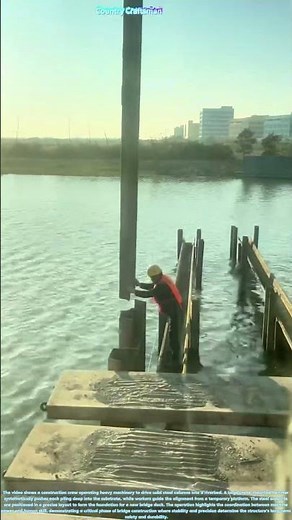 Bridge Rising: How Pilings Are Driven to Support New Deck