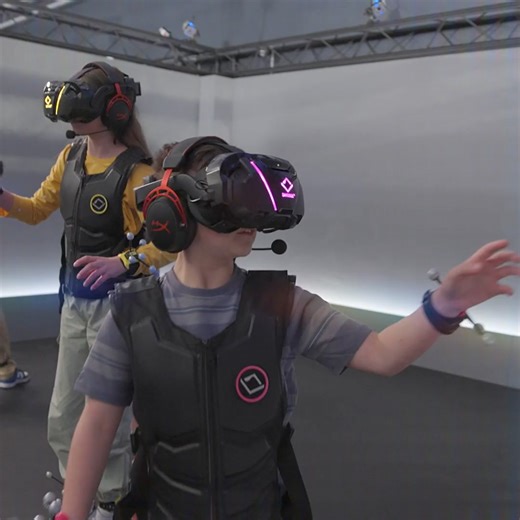 Enjoy a totally unique experience with your group! 😁 Gear up in full-body VR and compete, co-op, or explore together. Reserve multiple rooms or rent our whole space to celebrate birthdays, holidays, corporate events, and more. 🎉 ”What a fun group experience! Would do it again!” | Sandbox VR - Southwest