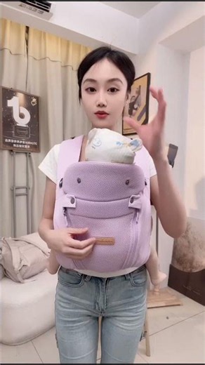 #Baby carrier for 0-3 years old! Breathable, sweat-free, and protects the spine