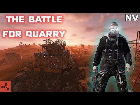 We Defeated a CHEATING ZERG For HQM Quarry (Rust Movie)