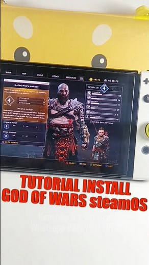 TUTORIAL LENGKAP INSTALL GOD OF WAR DI NINTENDO SWITCH KITA
