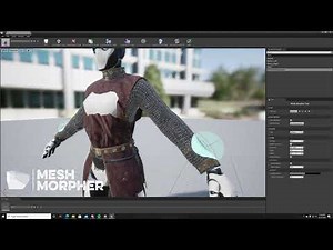 Unreal Engine Mesh Morpher - Create a Morph Target using Reference Mesh 2