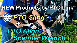 PTO Sling™ & PTO Align™ Spanner Wrench - An Extra Hand for those Heavy PTO Drivelines (55 sec)