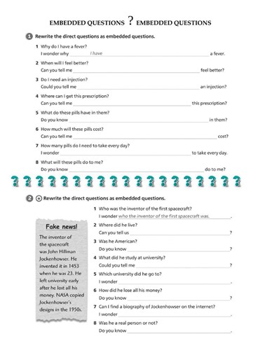Embedded Questions